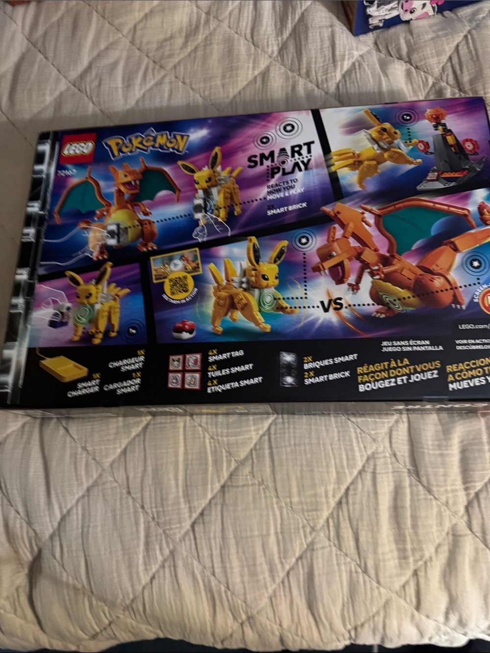 Lego Pokémon Charizard (orange) and Jolteon (yellow) Battle Set - Picture 2 of 2